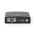 Miniatyrbillede 1 af 10: Nedis HDMI ™ Converter | VGA Female / 2x RCA Hun | HDMI™ Output | 1-vejs | 1080p | 1.65 Gbps | Aluminium | Antracit