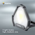 Miniatyrbillede 4 af 9: Varta Work Flex Stadium Light Arbetsbelysning uppladdningsbar IP54 1450 lm