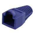 Miniatyrbild 2 av 3: DELTACO RJ45 brytskydd, för kablage med 6,8mm i diameter, blå, 20-pack