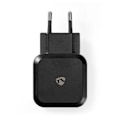 Miniatyrbild 6 av 10: Nedis Väggladdare | 24 W | Snabbladdnings funktion | 2x 2.4 A A | Antal utgångar: 2 | 2x USB-A | Utan kabel | Single Voltage Output