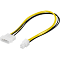 Pikkukuva 1 / 3: DELTACO sovitinkaapeli 4-pin - ATX12V(P4), 30cm
