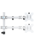 Miniatyrbillede 8 af 11: deltaco_gaming WHITE LINE WA86 Dual-monitor desk arm, 13-32"" monitors