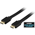 Pikkukuva 2 / 3: DELTACO litteä HDMI-kaapeli, HDMI High Speed with Ethernet, 4K, 2m, mu