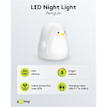 Miniatyrbillede 4 af 8: Goobay LED-vågelampe "Pingvin" varmt hvidt lys og 7 skiftende farver (RGB-lys), med 3 lystilstande, berøringssensor og Li-ion-batteri (3,7 V/1200 mAh)