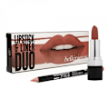Miniatyrbillede 1 af 2: Bellapierre Lipstick & Liner Duo - Incognito