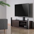 Miniatyrbild 11 av 11: Nedis Fast TV Stand | 37 - 70 " | Maximal skärmvikt som stöds: 40 kg | Justerbar förinställda höjder | Härdat glas / Stål | Svart