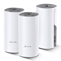 Miniatyrbild 1 av 7: TP-LINK Deco E4 (3-pack) Dual-band (2,4 GHz / 5 GHz) Wi-Fi 5 (802.11ac) Vit, Grå