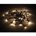 Miniatyrbillede 3 af 7: Lyskæde, 5 m, 40 LED, transformator, udendørs, varm hvid