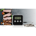 Miniatyrbillede 11 af 11: Nedis Kød Termometer | Alarm / Timer | LCD Display | 0 - 250 °C | Sort / Sølv