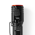 Miniatyrbild 10 av 11: Nedis LED ficklampa | Batteridriven | 3.7 V DC | 20 W | N/A | batterier medföljer | Uppladdningsbara | Angivet ljusflöde: 2000 lm | Belysningsräckvidd