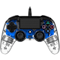 Pikkukuva 1 / 5: Nacon Wired Compact Controller Upplyst spelkontroll, blå LED, PS4