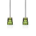 Pikkukuva 3 / 4: Nedis CAT7 verkkokaapeli | S/FTP | RJ45 uros | RJ45 uros | 2.00 m | Snagless | Pyöreä | LSZH | Harmaa | Laatikko