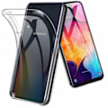 Miniatyrbillede 1 af 3: Transparent TPU-etui til Galaxy A50/A50s/A30s Transparent