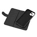 Miniatyrbillede 4 af 6: DELTACO Wallet case, 2-in-1, iPhone 15 Plus, magnetic cover, black Svart