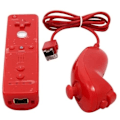Pikkukuva 3 / 6: Remote Plus + Nunchuck yhteensopiva Wii Wii U:lle, punainen