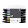 Miniatyrbild 3 av 6: Winsor Promarker Metallic Marker 6st