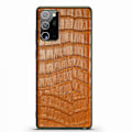 Miniatyrbild 1 av 2: Skal i läder till Samsung Note 20 Ultra, Brun Brun