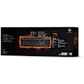 Pikkukuva 9 / 9: DELTACO GAMING tangentbord med membranbrytare, nordisk layout, orange belysning