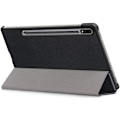 Miniatyrbillede 5 af 7: Tri-fold etui med stativfunktion til Galaxy Tab S7 11"", Sort Svart
