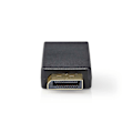Pikkukuva 3 / 8: Nedis DisplayPort-sovitin | DisplayPort uros | HDMI™ Ulostulo | 4K@30Hz | Kullattu | Suora | Pyöreä | ABS | ABS-Muovi | Antrasiitti | Laatikko