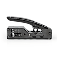 Miniatyrbillede 2 af 11: Nedis Crimp Tang | CAT5 / CAT5e / CAT6 / CAT6a / CAT7 / RJ12 / RJ45 | Klipper / Plier | ABS / Stål | Sort