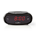 Miniatyrbillede 2 af 11: Nedis Digital vækkeur Radio | LED Display | Tidsprojektion | AM / FM | Snooze funktion | Sleep timer | Antal alarmer: 2 | Sort