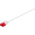 Miniatyrbillede 2 af 7: Goobay Slim netværkskabel CAT 6, U/UTP, hvid kobberleder (CU), 7.5 m