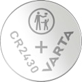 Miniatyrbillede 3 af 3: Varta Lithium knapcellebatteri CR2430 | 3 V DC | 290 mAh | 2-Blister | Sølv