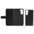 Pikkukuva 5 / 7: Essentials Samsung S20 FE PU wallet, detach, 3 cards, Black Svart