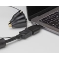 Miniatyrbillede 5 af 10: DELTACO Office, USB-C ADAPTER RING, mDP, DP, VGA, HDMI