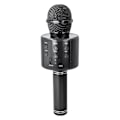 Pikkukuva 2 / 2: Forever BMS-300 Lite Bluetooth-karaokemikrofoni kaiuttimella, musta