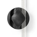 Miniatyrbillede 4 af 11: Nedis Kabel Management | Kabelklips | Klik og Go | 6 stk. | Antal slots: 2 Pladser | Maksimal tykkelse på kabel: 5.3 mm | TPE | Sort