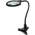 Miniatyrbild 1 av 10: Goobay LED-förstoringslampa med klämma, 6 W, svart 480 lm, 100 mm glaslins, 1,75x förstoring, 3 dioptrier