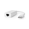 Miniatyrbillede 4 af 5: Nedis USB-netværksadapter | USB 2.0 | 100 Mbps | USB-A Han | RJ45 Hun | 0.20 m | Runde | Guldplateret / Nikkelplateret | Kobber | Hvid | Box