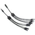 Miniatyrbillede 1 af 2: Solcelleforbindelse MC4, Y-adapter 4 til 1