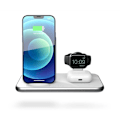 Miniatyrbillede 5 af 7: ZENS 4i1 Qi Bordlader 10W inkl 45W USB-C PD Hvid
