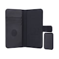 Miniatyrbillede 5 af 7: RADICOVER Strålingsbeskyttende Wallet Læder Universal Large 5-5,4" 2in1 Exclusive RFID Sort Svart