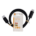 Pikkukuva 4 / 4: Nedis DisplayPort kaapeli | DisplayPort uros | HDMI™ liitin | 1080p | Niklattu | 2.00 m | Pyöreä | PVC | Musta | Label