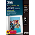 Miniatyrbillede 1 af 2: Epson Premium Semi-Gloss Photo Paper - A4 - 20 ark