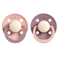 Pikkukuva 2 / 2: REBAEL Pacifier 2-Pack Size 2 Tornado Pearly Rhino / Misty Pearly Poodle