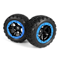 Miniatyrbild 1 av 2: BLACKZON Slyder ST Wheels/Tires Assembled (Black/Blue)