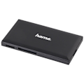 Miniatyrbild 1 av 6: Hama Kortläsare USB 3.0 Multi SD/microSD/CF/MS Svart