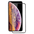 Pikkukuva 2 / 3: Mr Yes Täysin peittävä karkaistua lasia oleva näytönsuoja iPhone 12 Pro Maxille, musta Transparent