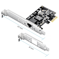 Pikkukuva 4 / 6: Cudy Adapter PCI-E PE10 Gigabit 1P Low Profile