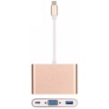 Miniatyrbillede 1 af 3: USB-C - VGA, Multiport Adapter, Guld