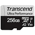Miniatyrbillede 2 af 5: Transcend microSDXC 340S 256GB U3 A2 V30 (R160/W125)
