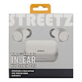 Miniatyrbillede 9 af 11: STREETZ Wireless in-ear earbuds with charging case, BT 5, TWS, white Vit