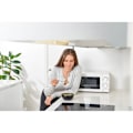 Miniatyrbillede 7 af 10: BLACK+DECKER Mikrobølgeovn 20L 700W Hvid