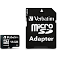 Miniatyrbillede 2 af 2: Verbatim microSDHC,<b>16GB</b>,  micro Secure Digital High-Capacity, C