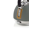 Miniatyrbillede 9 af 11: Nedis Elkedel | 1.8 l | Soft-Touch | Grå | Drejelig 360 grader | Skjult varmeelement | Strix®-controller | Beskyttelse mod kogetørring